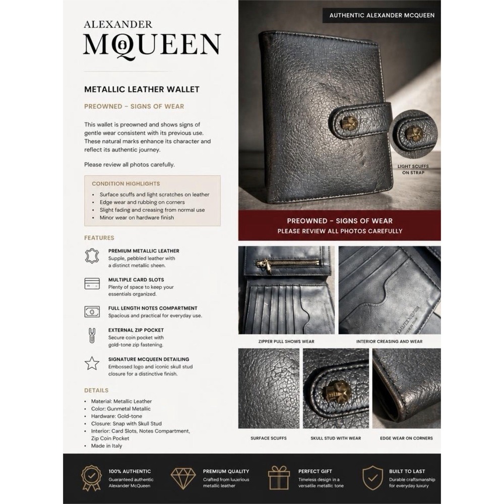 Alexander McQueen Wallet